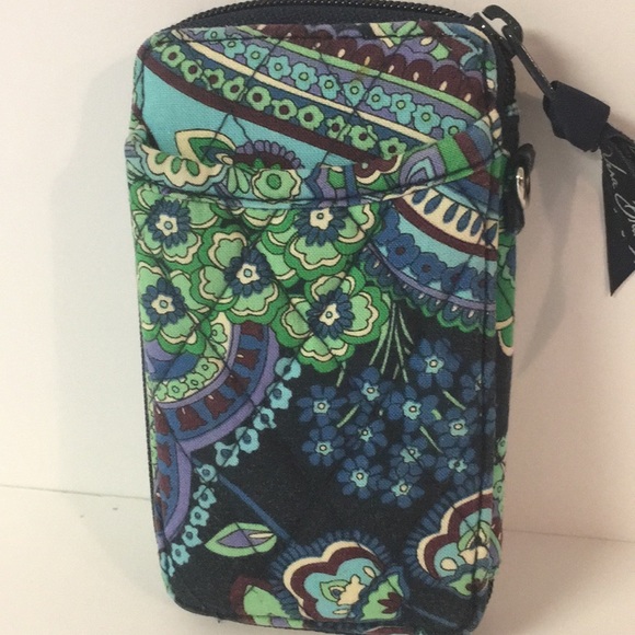 Vera Bradley Sm ID Wallet Midnight Blue Retired - Picture 4 of 8